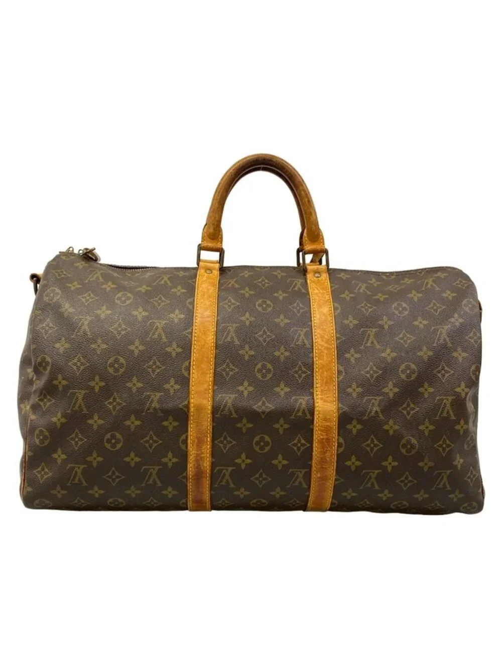 Louis Vuitton Boston Bag Monogram Keepall Bandouliere 50